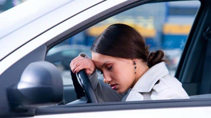 danger of driving when drowsy; risk of sleepiness while driving
