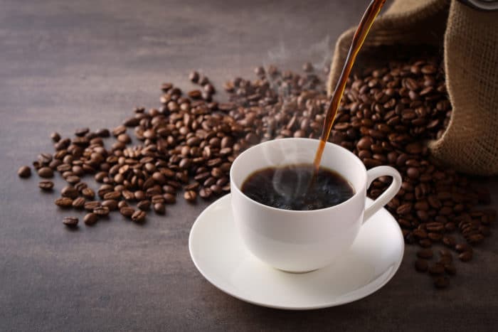 drinking coffee prevents cancer