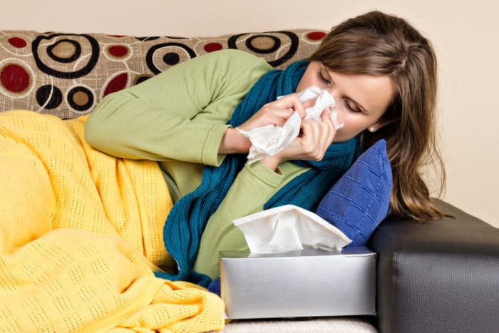 how long do you have to take a break with colds and flu