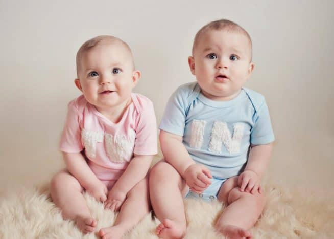 pregnant twins from IVF