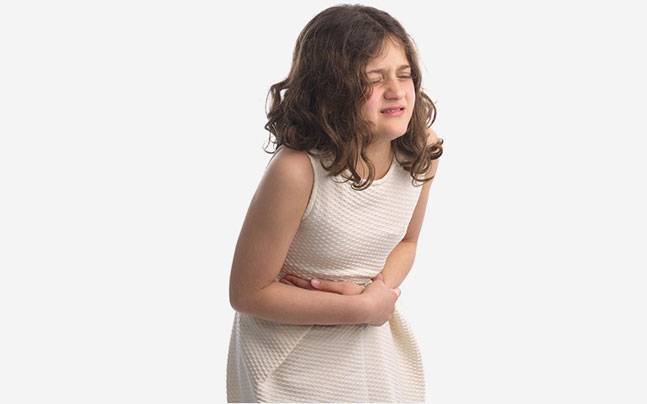 when a child has a stomachache