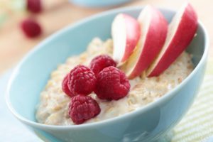 Oat with Fruit and Milk