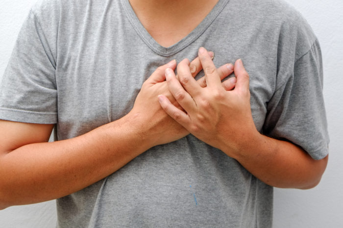 chest pain when coughing