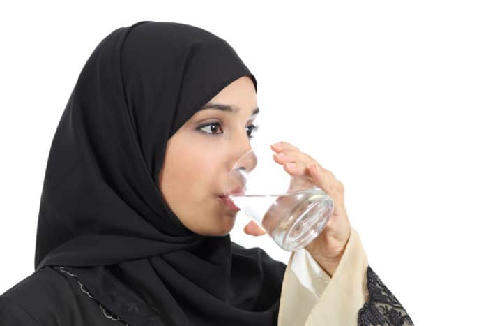 iftar with cold water, drink iftar