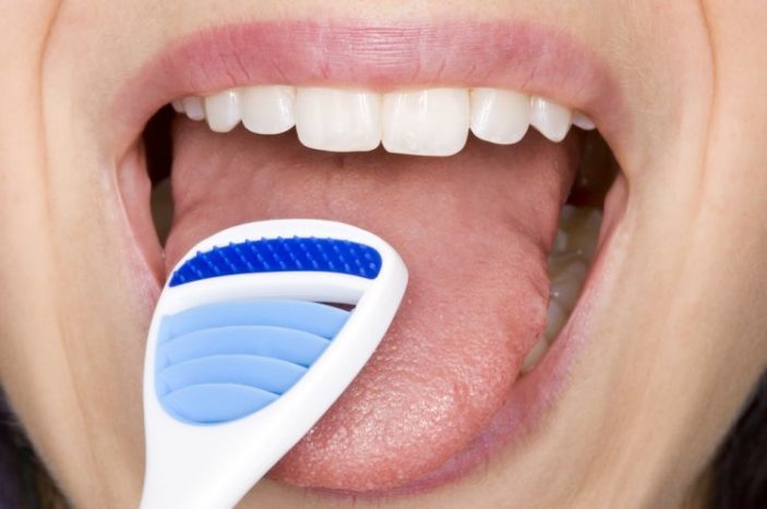 cleaning the tongue is not for tongue numbness