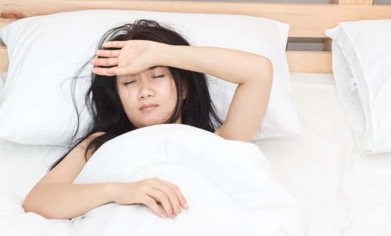how to sleep well flu