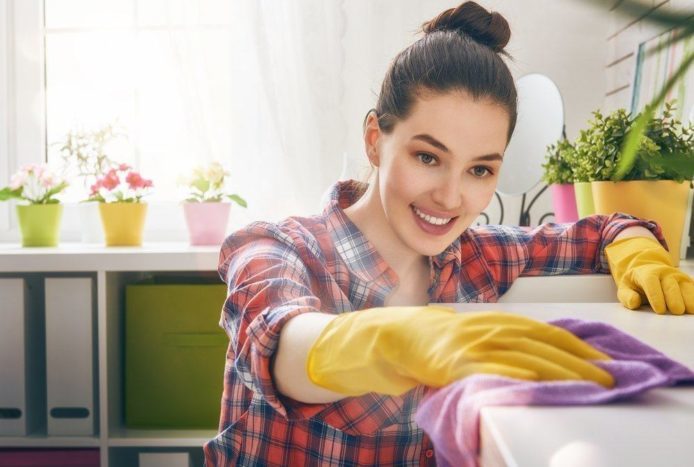 home cleaning activities burn calories
