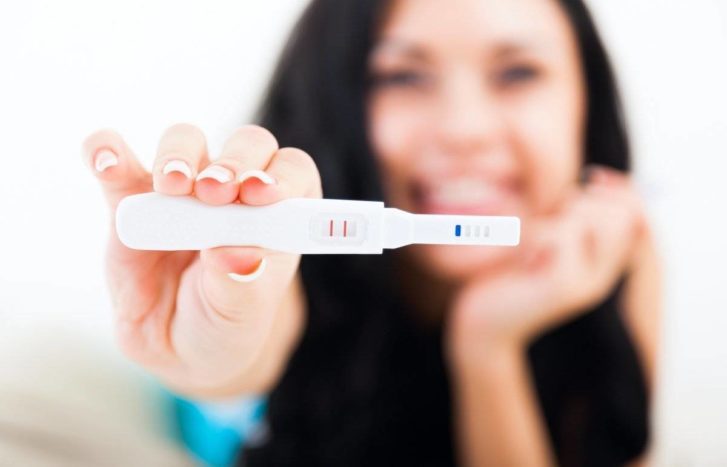 check pregnancy with a test pack