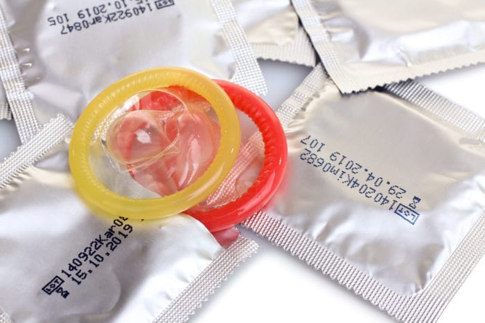 the characteristic condom is out of date
