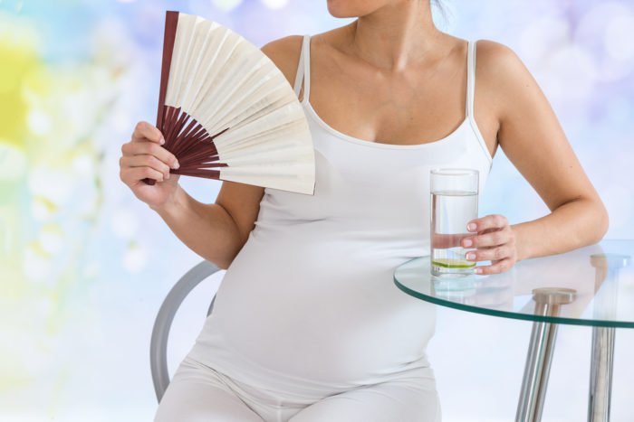 overcoming heat during pregnancy