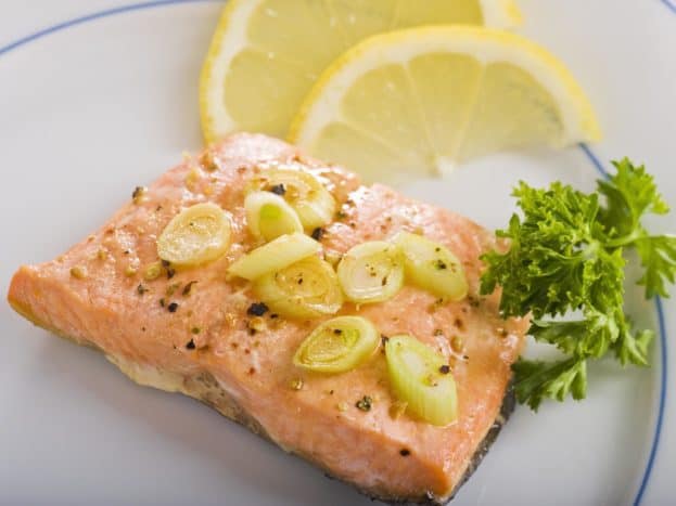 cook boiled salmon