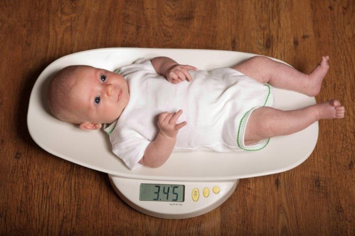 the cause of the baby's weight loss