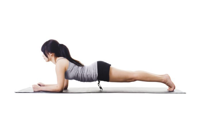 plank yoga abdominal muscles after giving birth