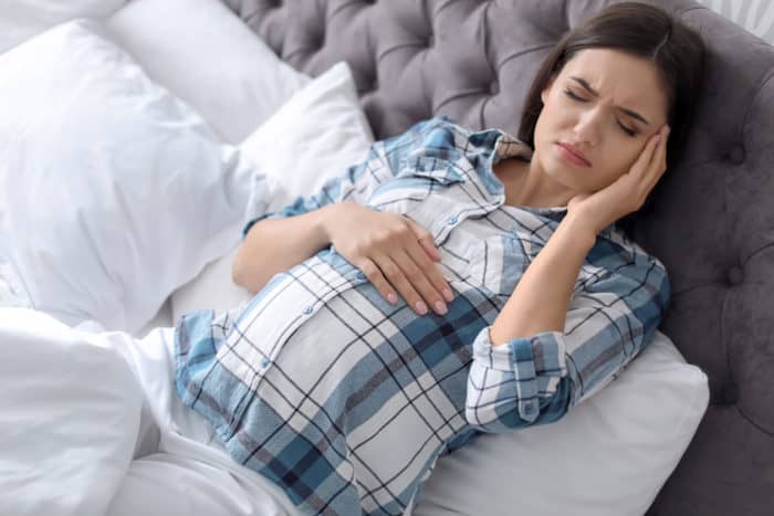 hypotension supine low blood pressure while pregnant