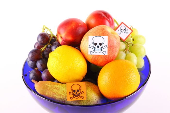 fruit contains high pesticides
