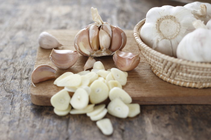 eat garlic