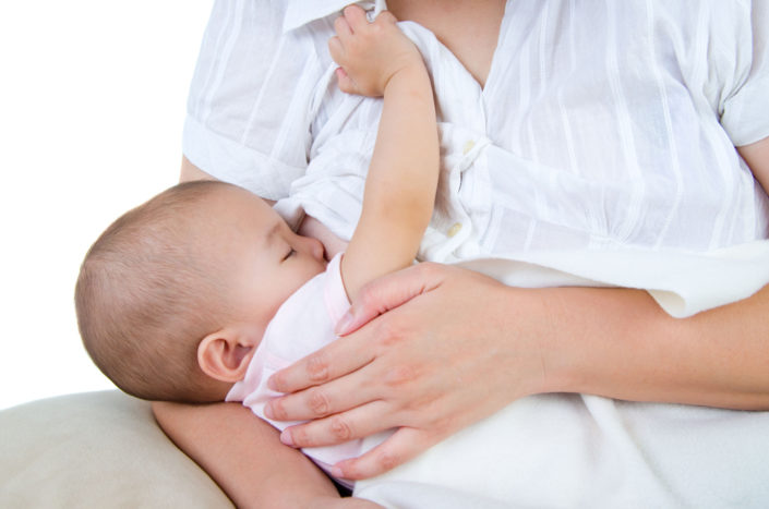 the period of breastfeeding the baby