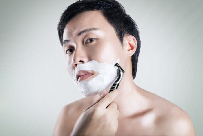 beard-shaving