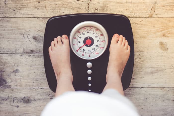 body weight rises after fasting